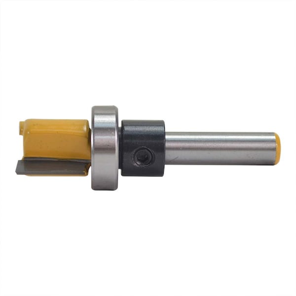 Big Horn 1/4 Inch Shank Mortising Hinge w/Top 5/8 Inch Dia Bearing Router Bit - Replaces Templaco CB-4 19670 - main